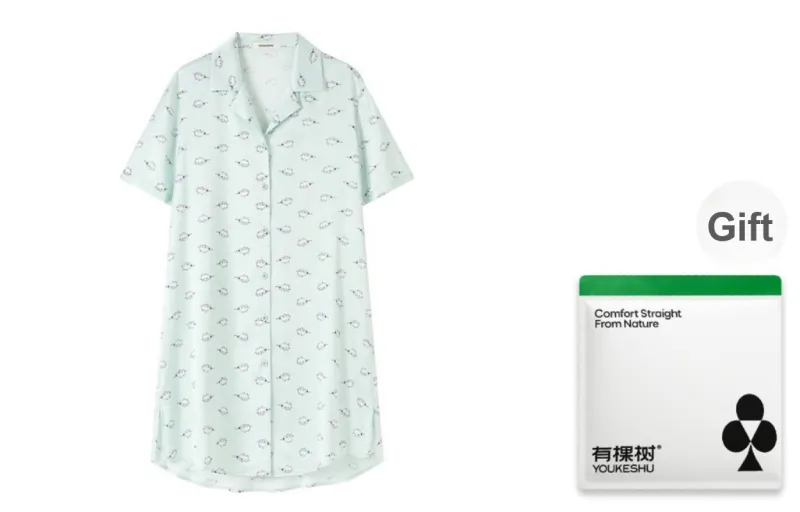 YOUKESHU Women's Nightgowns-9