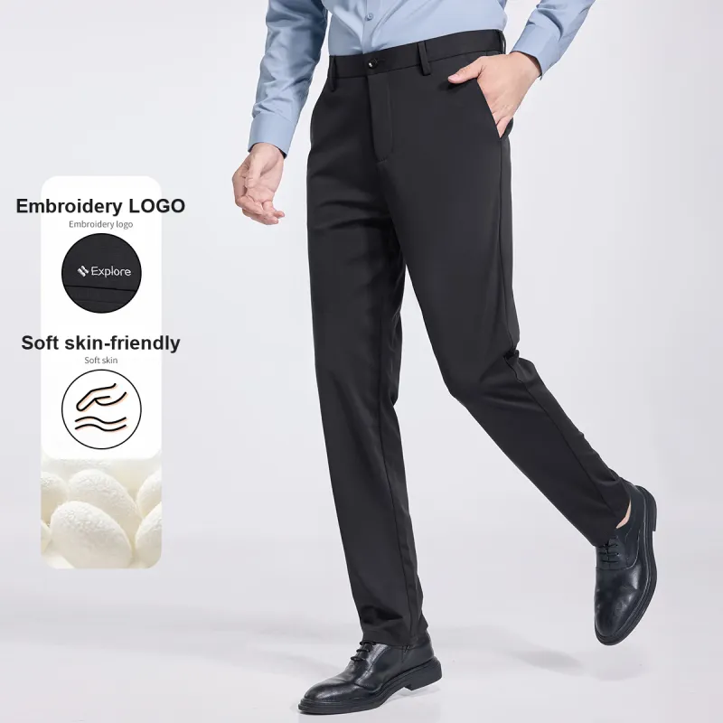 Red bean Casual Pants Men-12