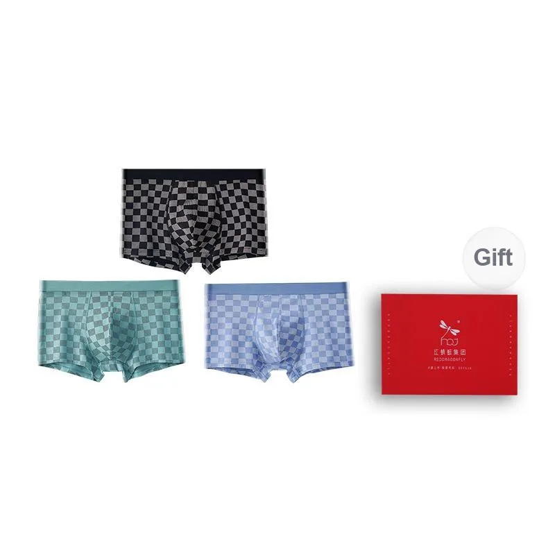 RED DRAGONFLY Underwear Gift Box Men's 3 Pack Gift Box Set-8