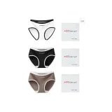 White+Black+Dark Coffee[Type A 100% cotton 10A Antibacterial]