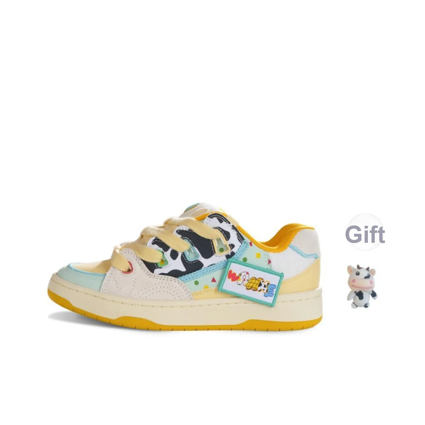 Ollieskate Slip Resistant Quick Dry Low Top Skateboard Shoes Unisex Cow Xiaoxin Color Scheme