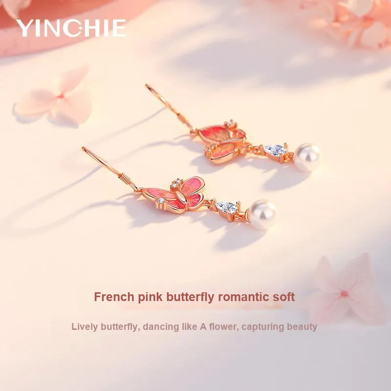 YINCHIE 925 Sterling Silver Earrings Women's Box-3