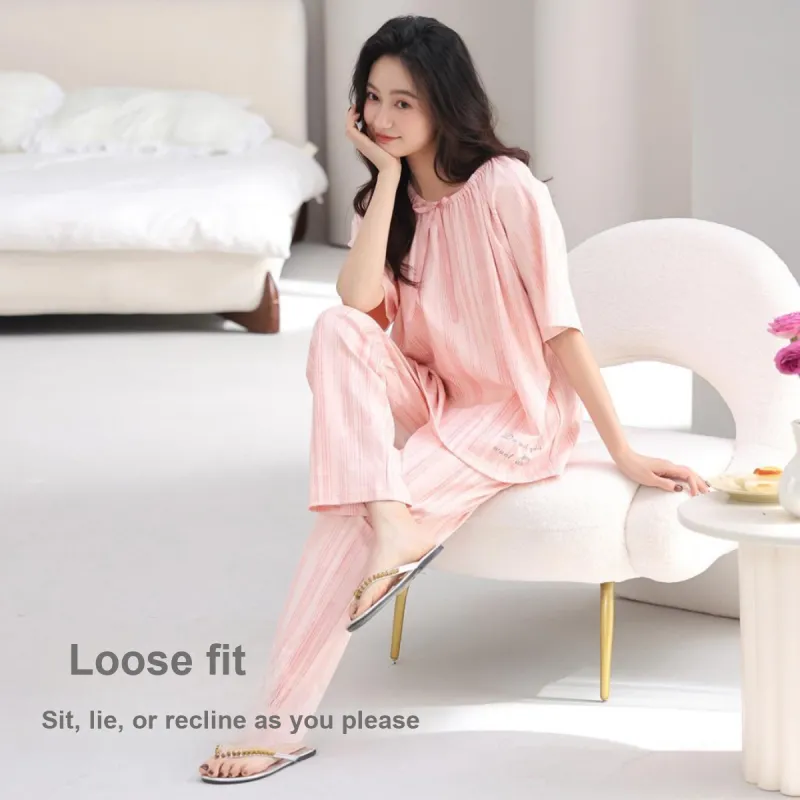 H YXIANG Women's Pajama Sets-13