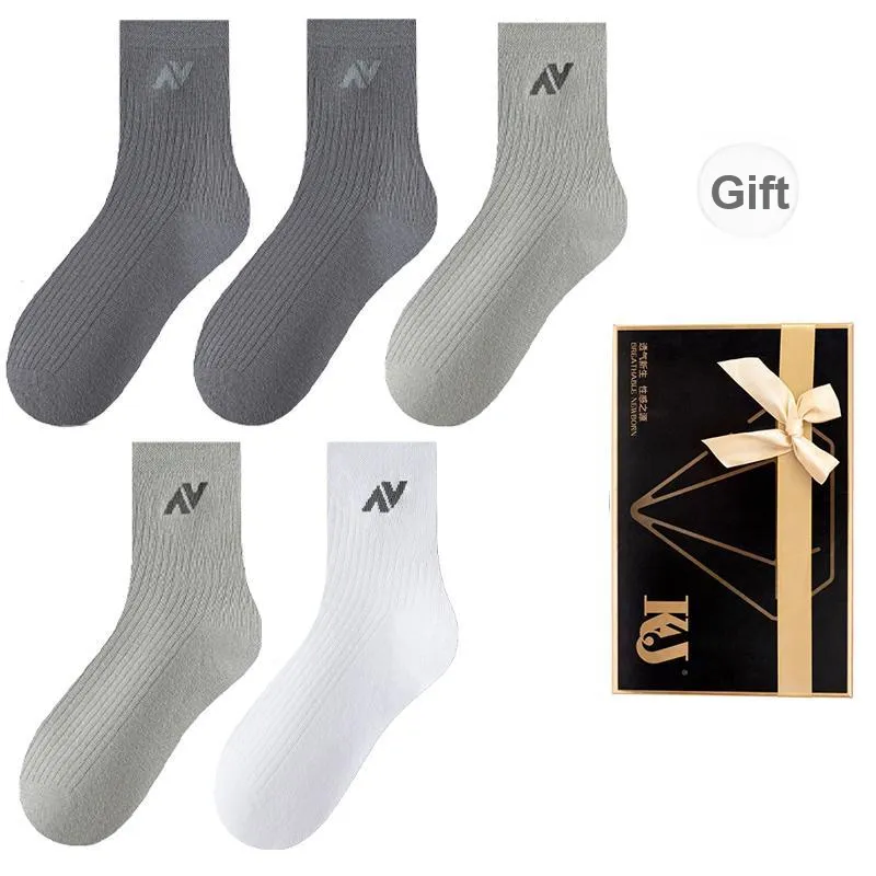 KJ Mid Calf Socks Men's Gift Box Set-22