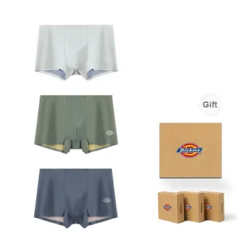 Dickies Underpants Men's Cooling Breathable Multicolor Boxer Briefs Gift Box Combo Set