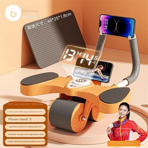 FEIERDUN Elbow Support Automatic Rebound Tummy Tucking Roller-5