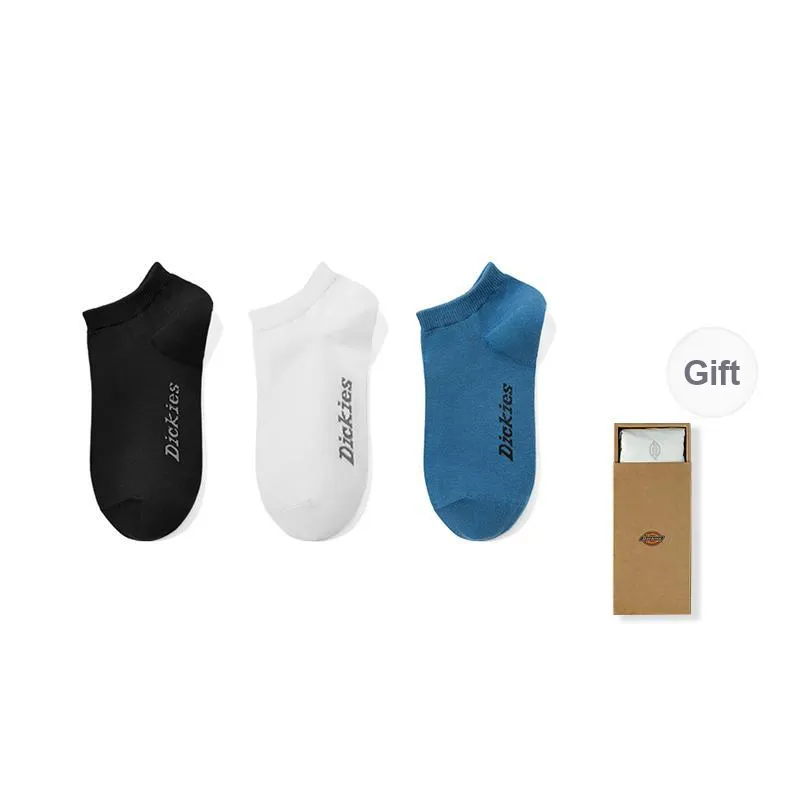 Dickies 95% Cotton Slip Resistant Invisible No Show Socks Unisex Gift Box Combination-10