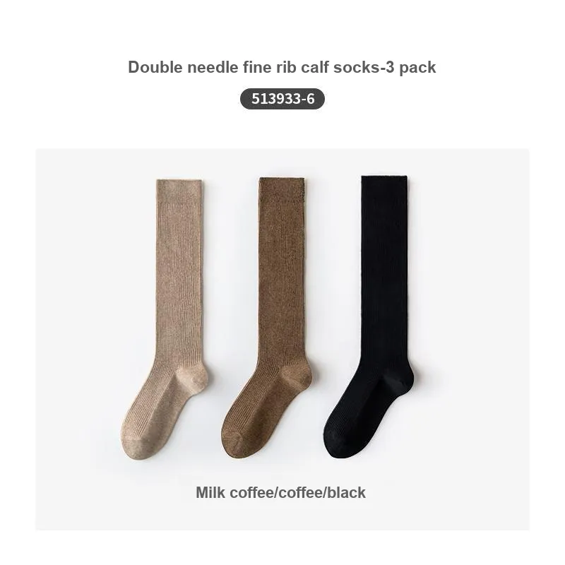 Caramella Knee High Socks Women's Combo Set-31