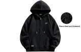 Black (Fleece-Lined and Thickened)