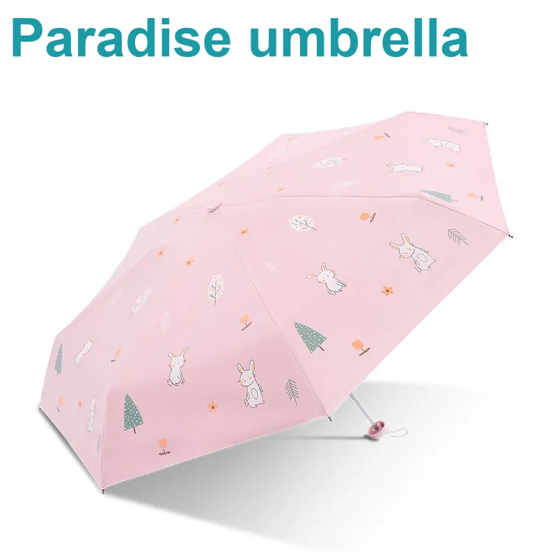 Heavenly Umbrella Ultraviolet Sun And Rain Dual Use Umbrella Vinyl Foldable Portable Sun Umbrella For Unisex-17