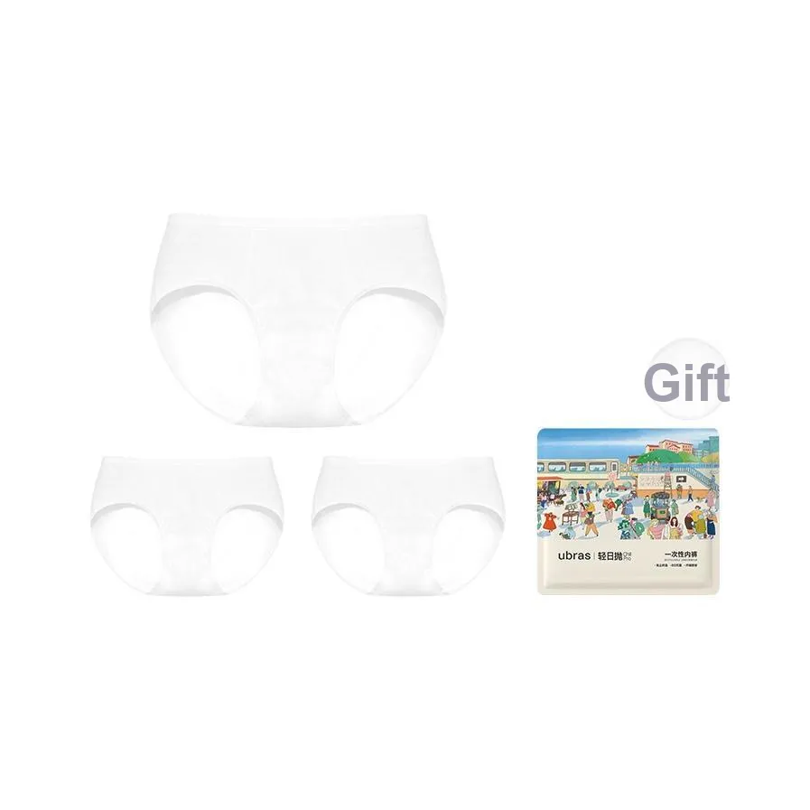 Ubras Travel Antibacterial No Wash Underpants Women's
