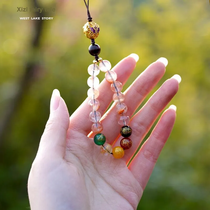 XIZITONGHUA Crystal Pendants Unisex-3