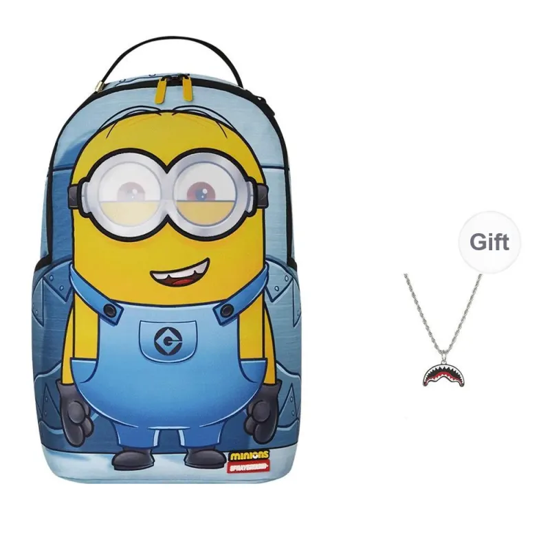 SPRAYGROUND Polyester Backpack Regular Unisex Yellow-12