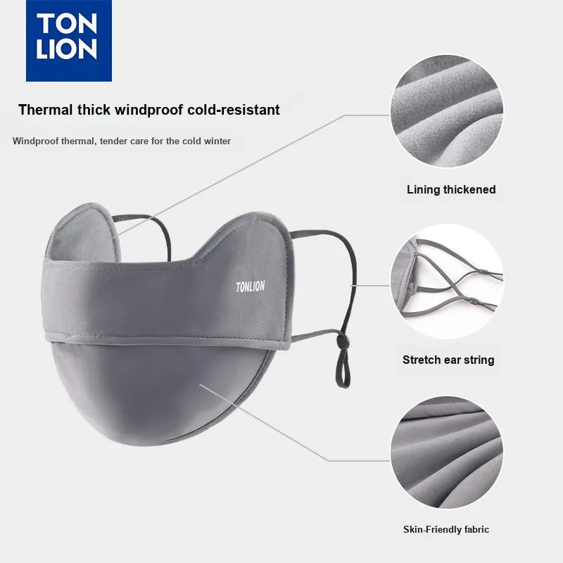Tonlion Polyester Face Masks Unisex-3