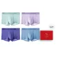 Light Pea Green+Light Purple+Dark Gray Blue+Dusty Blue