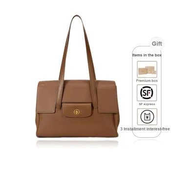BAGTREE Top Grain Vegetable Tanned Cow Leather Tote Shoulder Bag Unisex Multicolor
