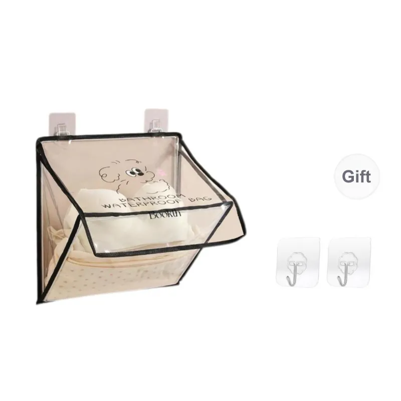 MOST ORIGINAL DESIGN Toilet Perforated Wall Mounted Foldable Storage Rack-3