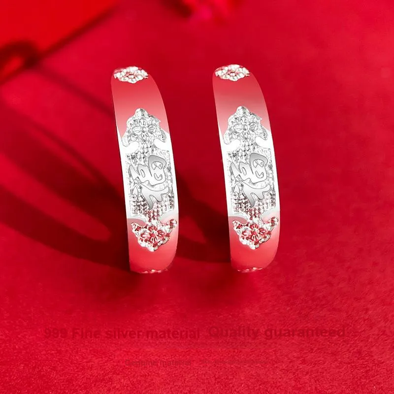 COISE 999 Fine Silver Earrings Women's-3