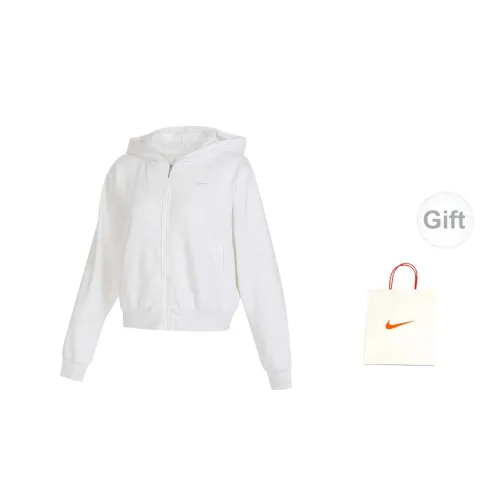 Nike Jackets Unisex White+Gift Bag