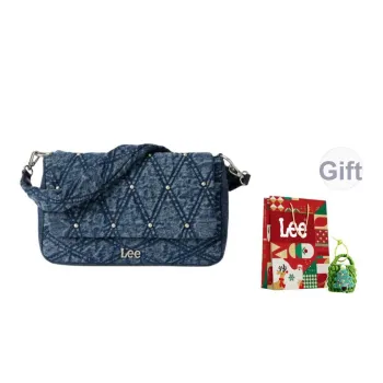 Lee Denim Shoulder Bag Regular Women's Vintage Denim Blue