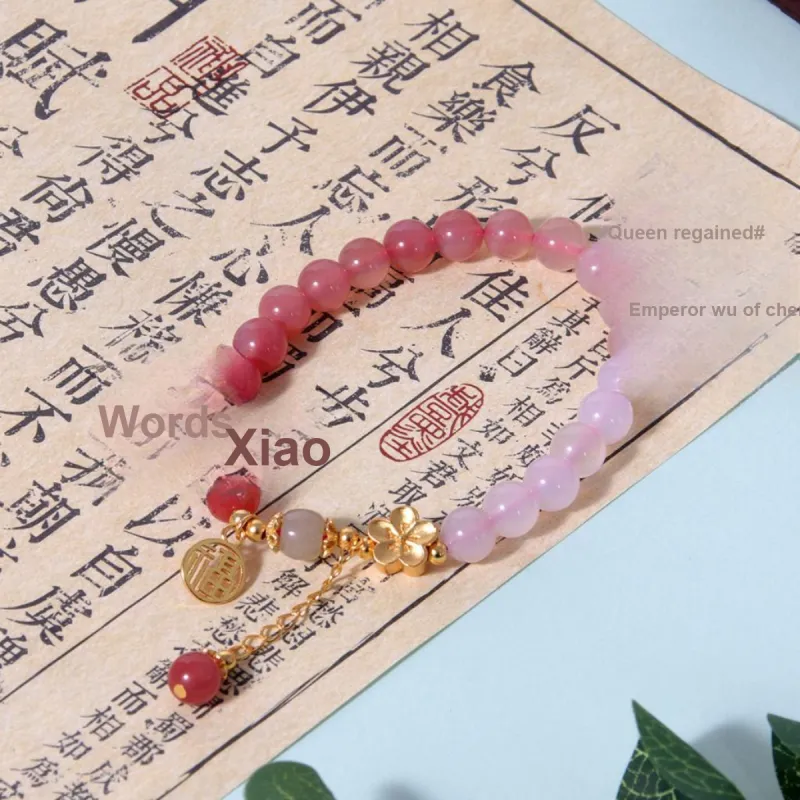 MEOBURLIY Colored Glaze Bracelets Women's-1
