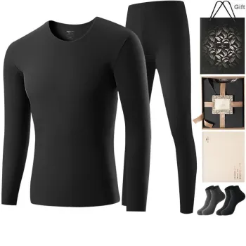 SEPTWOLVES Thermal Set Men's Gift Box Set+Shopping Bag