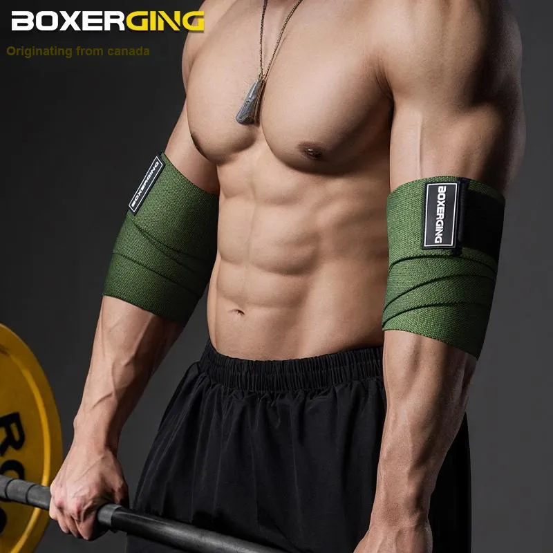 BOXERGING Elbow Pads Breathable Protective SML Cotton Polyester Elastane Blend Material Unisex-6