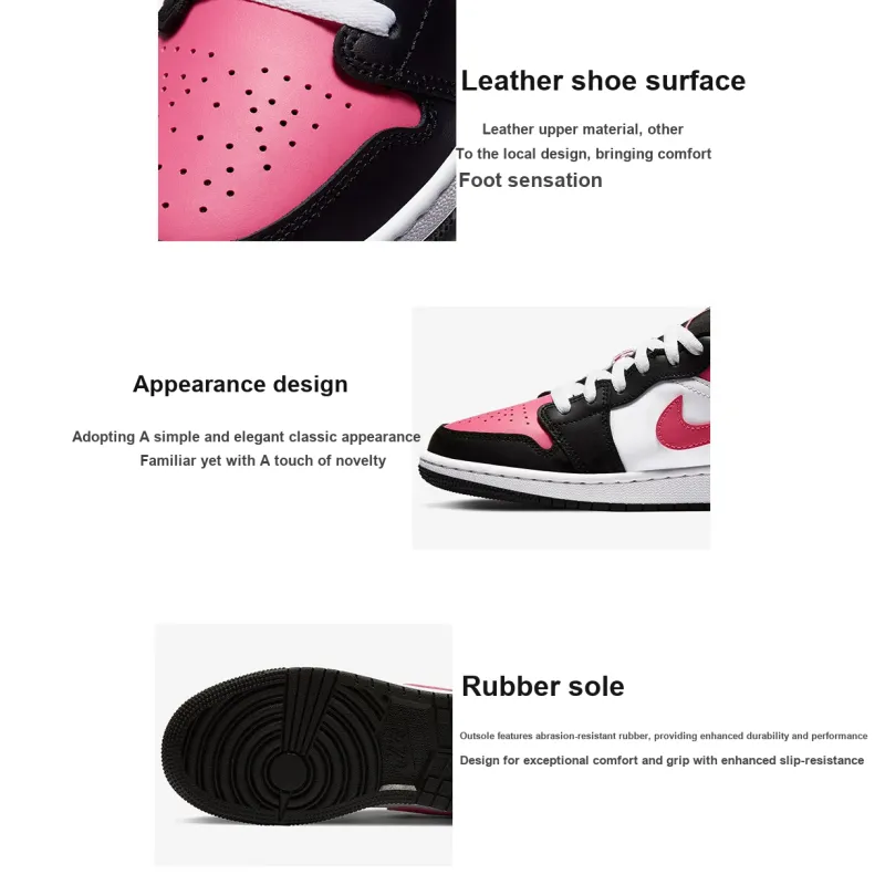 Jordan 1 Low Pinksicle GS-1