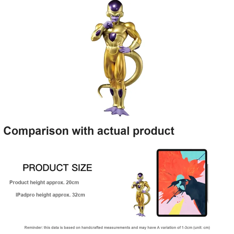 BANDAI Dragon Ball Ichiban Golden Frieza Back To The Film Collectible Pvc Figure-2