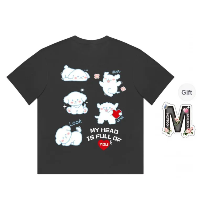 Cotton shopping T Shirts Unisex-6