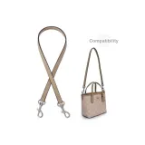 [Leather Strap]Sand Underarm One Shoulder 65cm