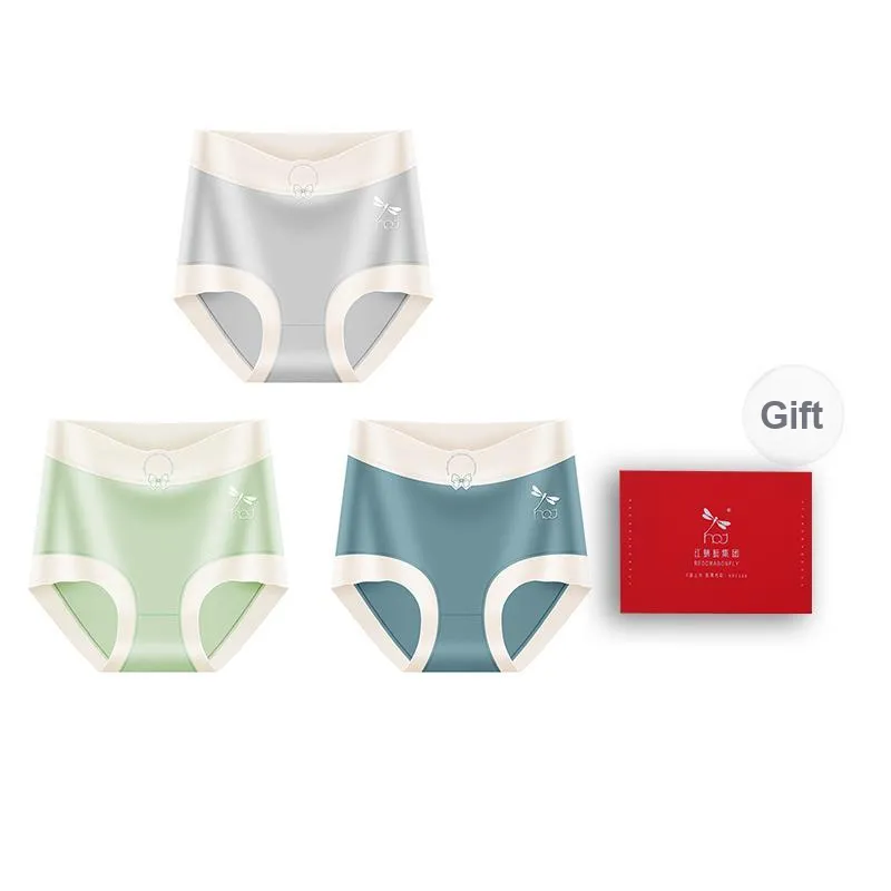 RED DRAGONFLY Cotton Panties Women's Gift Box Combination-15