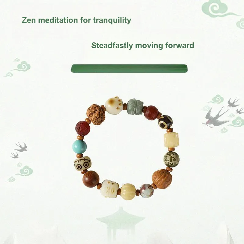 JINGFAN Bodhi Root Bracelets Unisex-1