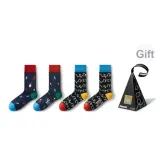 [Men's]Christmas Colorful Socks+Atmosphere Colorful Light