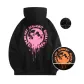 Black Pink Fleece-Lined