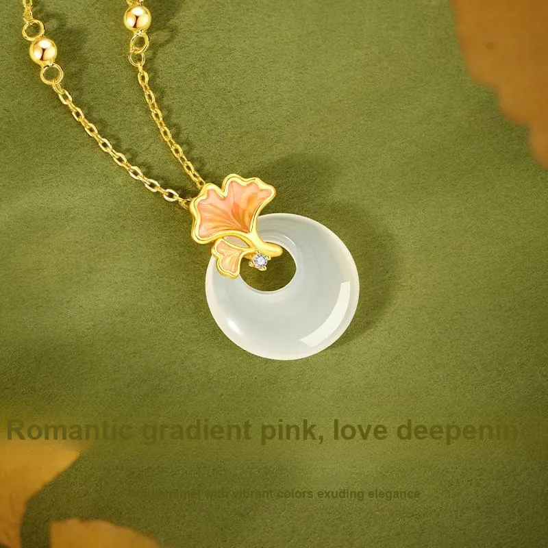 ZSY Chalcedony Jade Necklaces Women's-2
