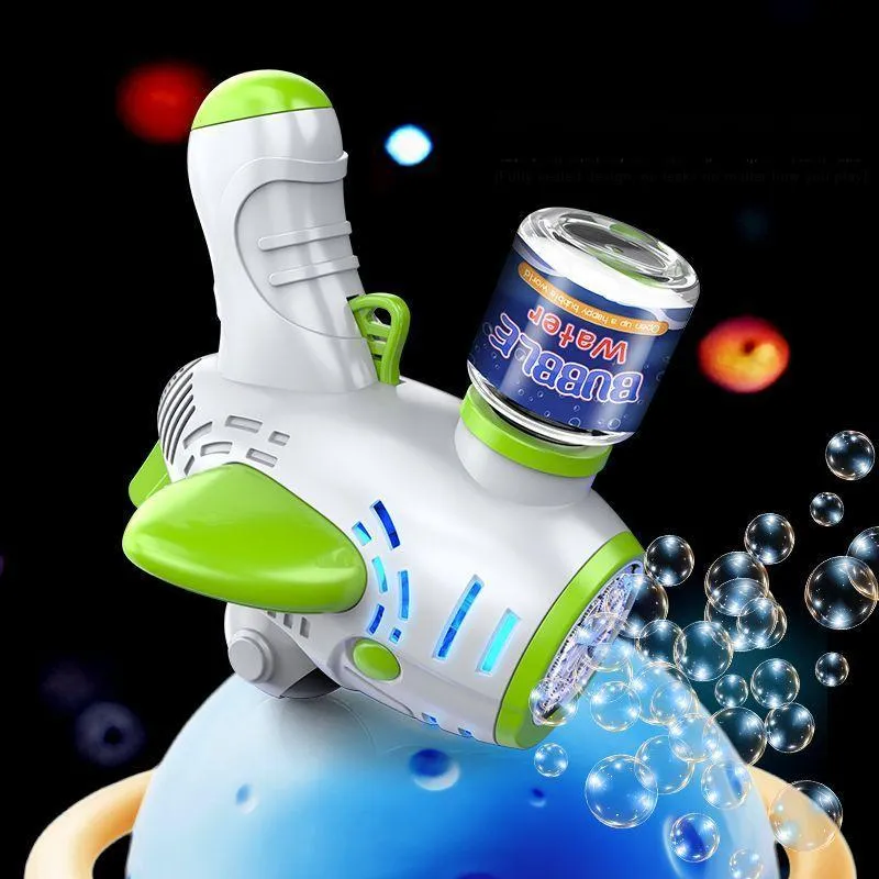 Lezhi By Me Space Handheld Astronaut Fully Automatic Leak Proof Toy Bubble Machines-6
