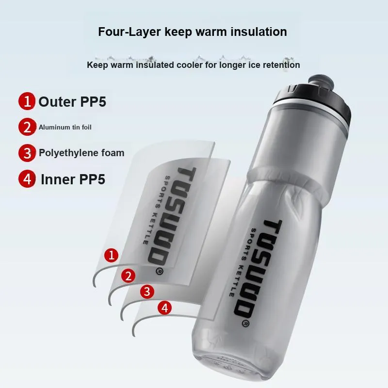 TOSUOD Cycling Gear Cycling Kettle Unisex Food Grade PP5-3