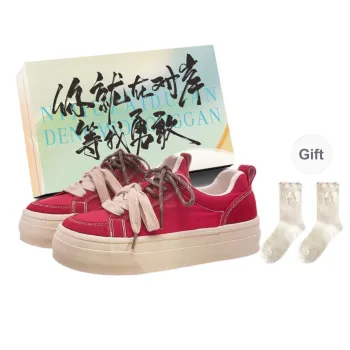 JimiXiong Breathable Low Top Skateboard Shoes Women's