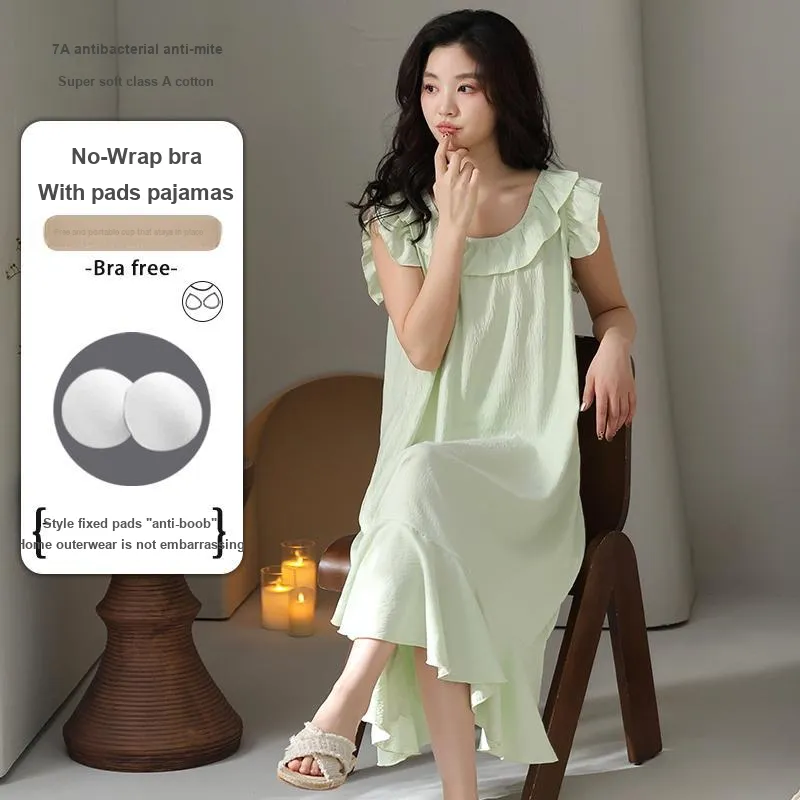 MADALLO Women's Nightgowns-4