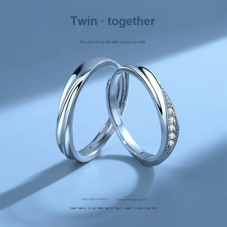 DAWO S999 Fine Silver Rings Unisex-1