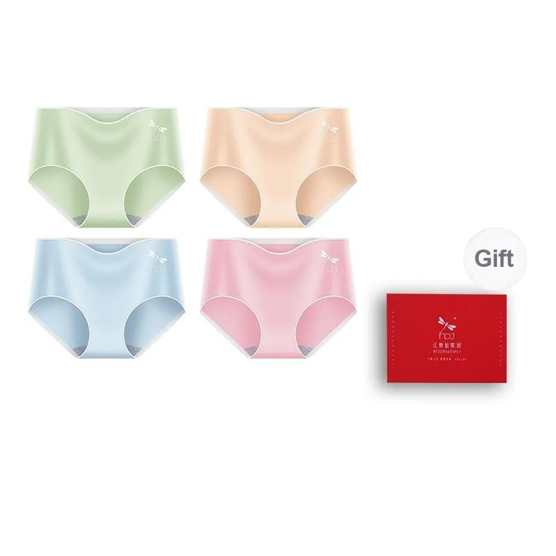 RED DRAGONFLY Underpants Women's Box 4 Pack-10