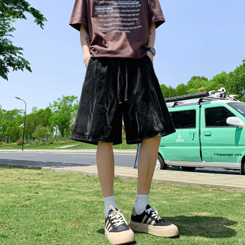FISHGALAXY Denim Shorts Unisex-3