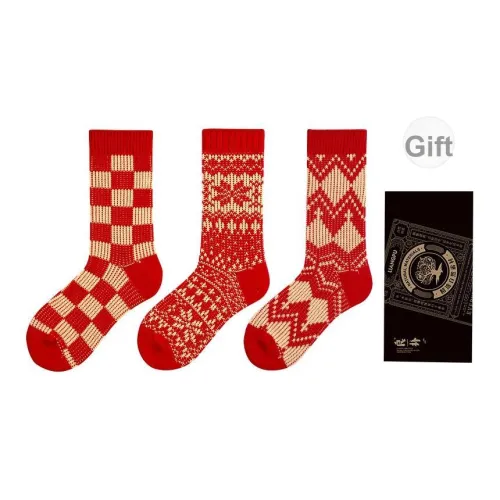 LIANGPU Носки Crew Женские упаковка из 3 пар