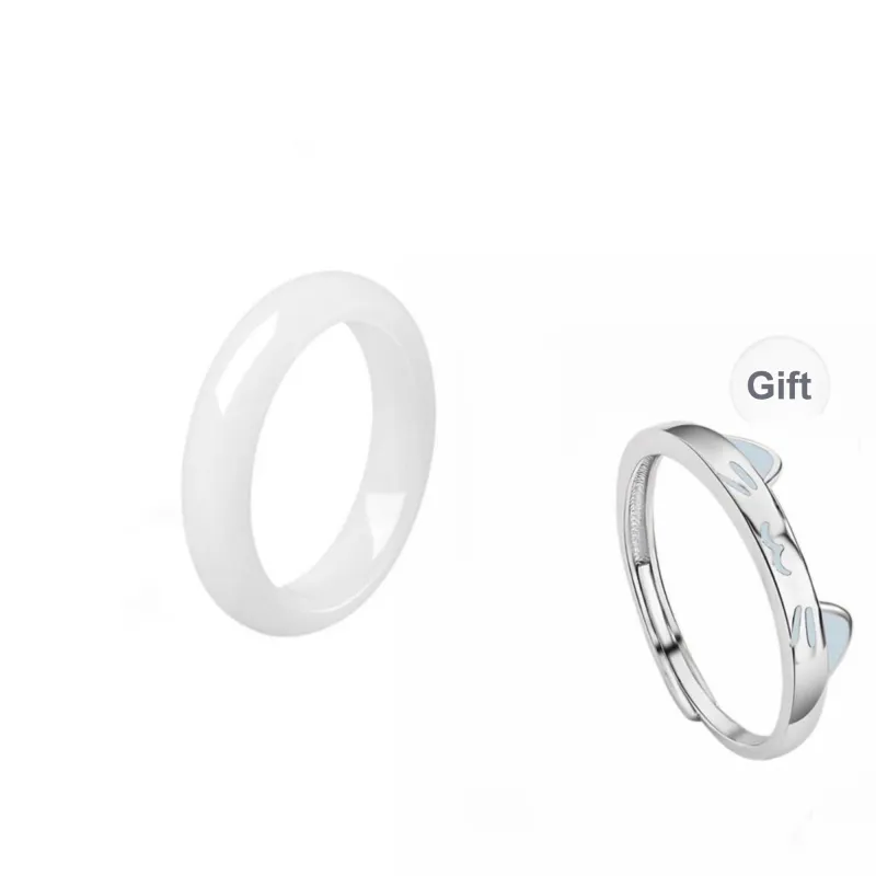 Jinghua Record Bodhi Root Adjustable Ring Unisex-0