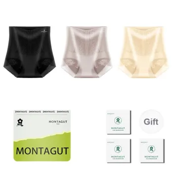 Montagut Shapewear Bottom Women's Shopping Bag 3 Pack