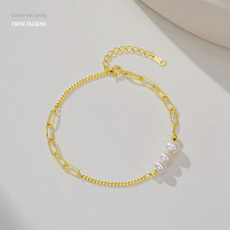 CHOW TAI SENG Pearl Bracelets Women's-3