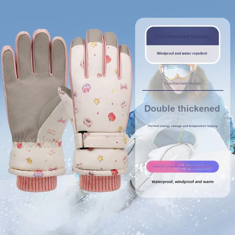 TANLU Ski Gloves Outdoor Gloves Women's-1