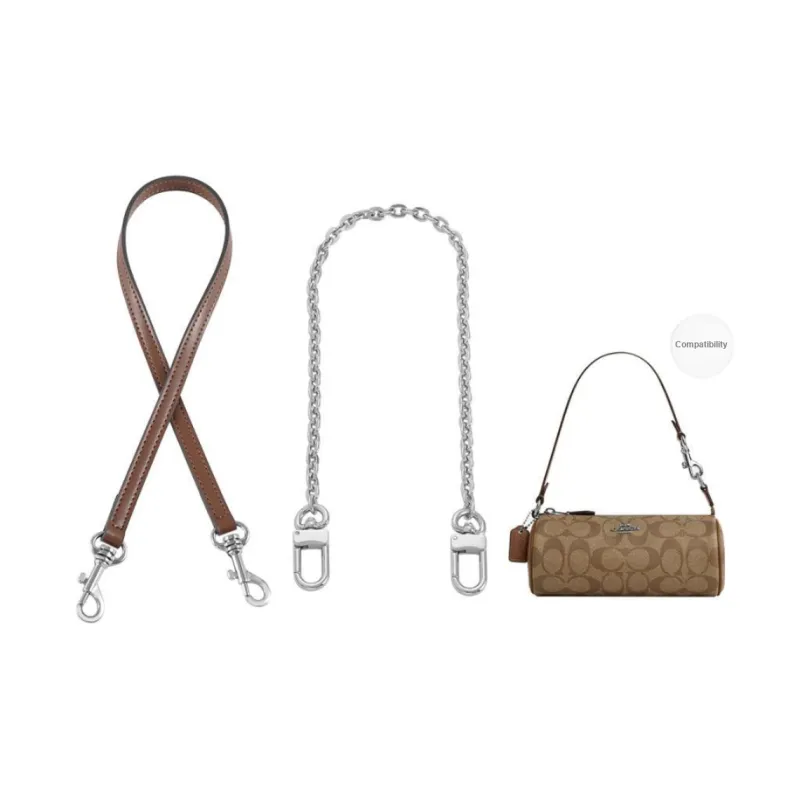 Lan Bao Fan Metal Shoulder Strap, Bag Accessory Women's Gold Tone-140
