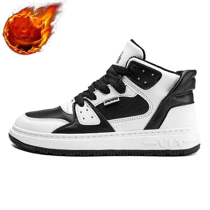 Desert Ram Warm Slip Resistant Cushioning Lightweight Mid Top Skateboard Shoes Men's-15